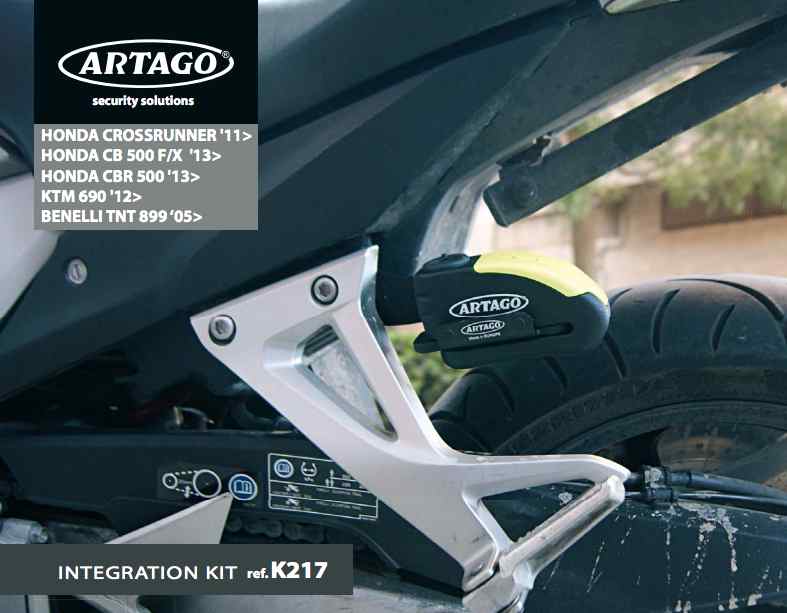 Kit HONDA K217 Artago