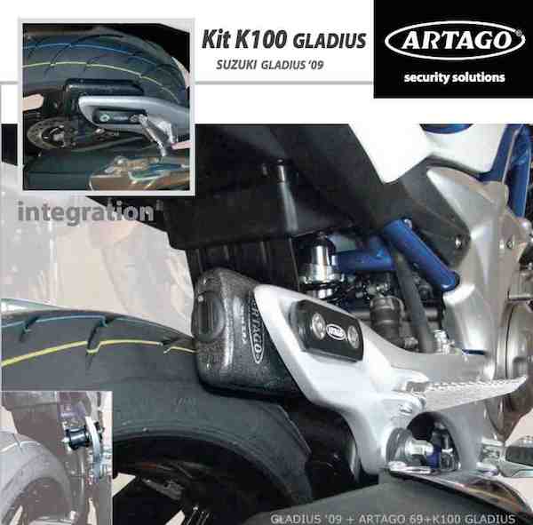 Kit SUZUKI K100 Gladius Artago