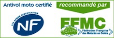 Logo homologation NF FFMC / Moto-Defense