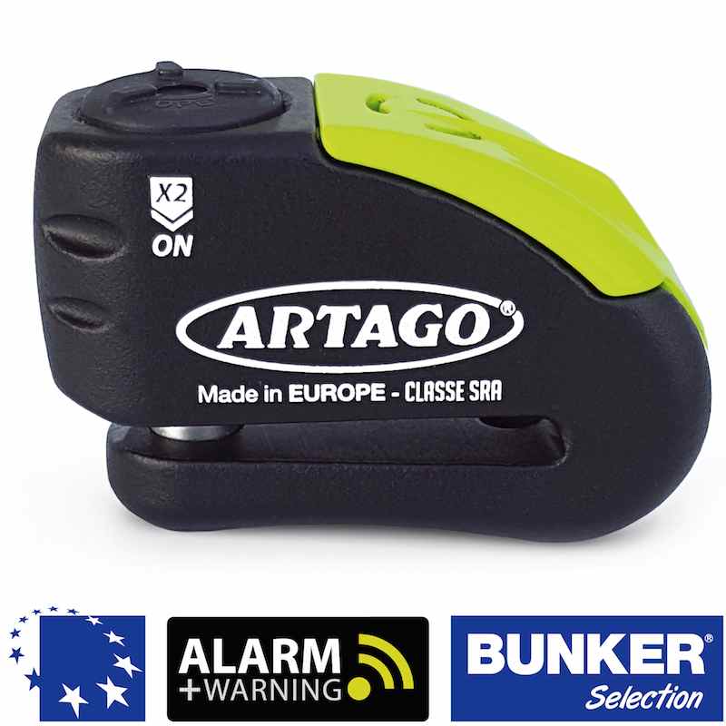 30X14 Artago : bloque-disque alarme SRA haut de gamme