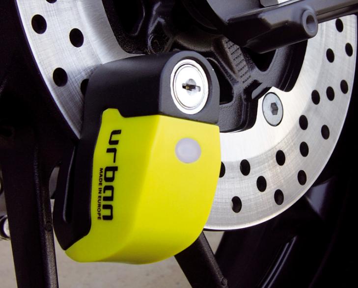 Antivol Disque Moto Avec Alarme - Bloque Disque Universel, Alarme Puissante - Pour Moto, Scooter, Vélo, Trottinette