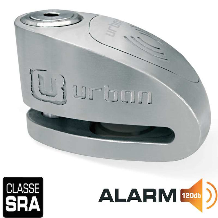 ABUS X-Plus 8077 SRA Bloque-Disque Alarme Moto – Granit Detector 13,5 Mm, +100 DB, Protection Haute-Sécurité Avec Détection 3D Et Sacoche